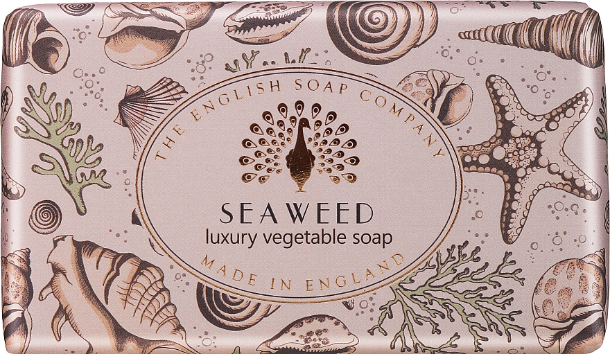 Мило "Морські водорості" - The English Soap Company Vintage Collection Seaweed Soap — фото N1