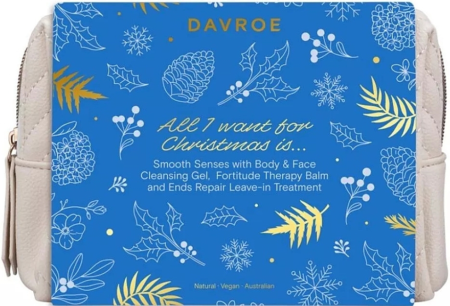 Набор по уходу за волосами - Davroe Smooth Senses Christmas Xmas Travel Pack — фото N2