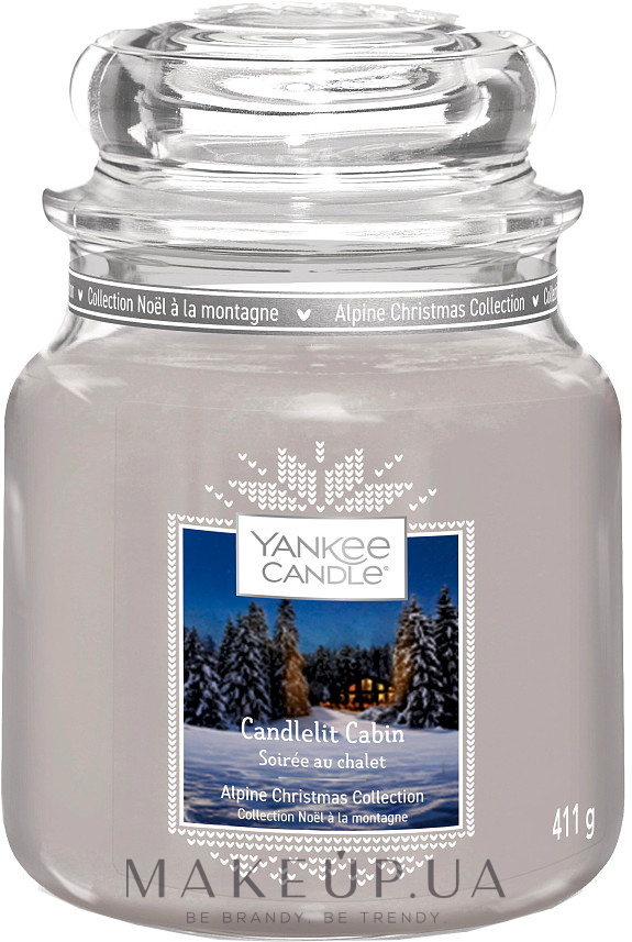 Ароматична свічка - Yankee Candle Candlelit Cabin — фото 104g