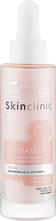 Восстанавливающая и питательная сыворотка с керамидами - Bielenda Skin Clinic Professional — фото N1