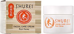 Духи, Парфюмерия, косметика Антивозрастной крем для лица с маточным молочком - Shurei Facial Care Cream Rich Honey