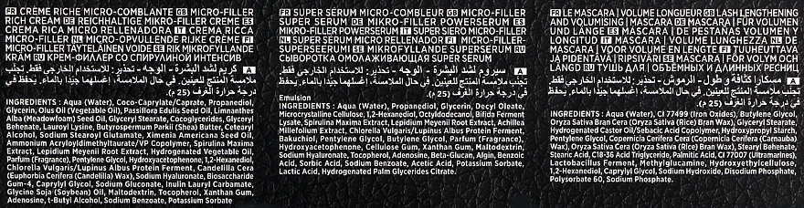 Набор "Микро-филлер" - Ella Bache Nutridermologie® Lab Green Filler (serum/30ml + cr/50ml + mascara/10ml) — фото N3