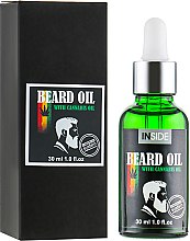 Парфумерія, косметика Олія для бороди з олією конопель - Inside Beard Oil Cannabis