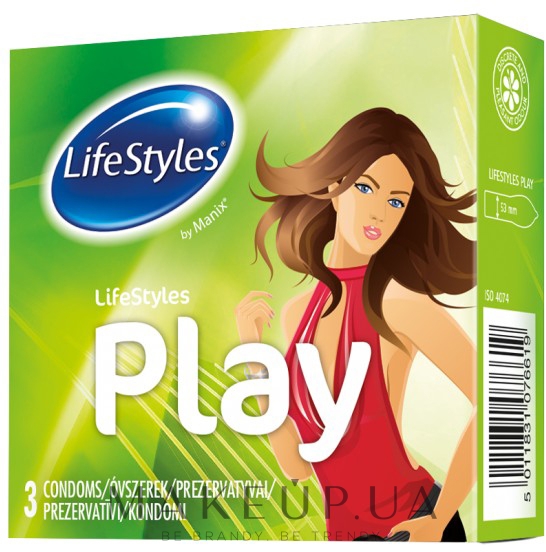 Презервативы, 3 шт - LifeStyles Play — фото 3шт