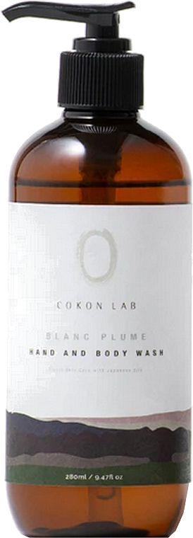 Гель для рук і тіла "Blanc Plume" - Cokon Lab Blanc Plume Hand And Body Wash — фото N1