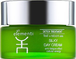 Крем для лица дневной - Gli Elementi Detox Line Silky Day Cream — фото N2