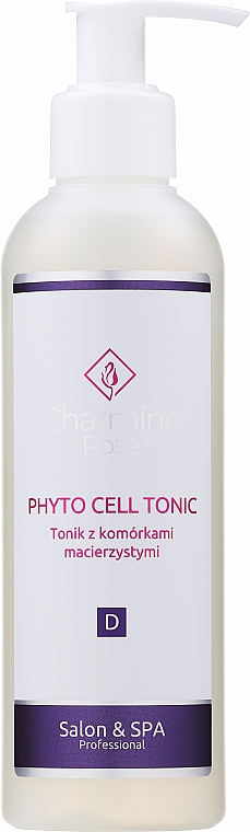 Тонік для обличчя зі стовбуровими клітинами - Charmine Rose Phyto Cell Tonic — фото N2