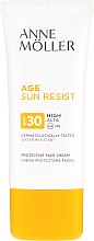 Сонцезахисний крем для обличчя - Anne Moller Age Sun Resist Protective Face Cream SPF30 — фото N2