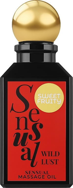 Масажна олія - VCee Sensual Sweet Fruity Wild Lust Massage Oil — фото N1