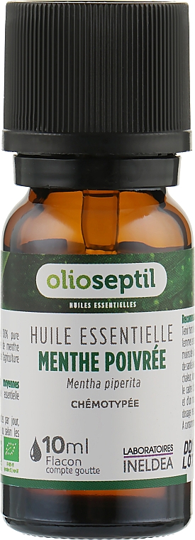 Ефірна олія "М'ята перцева" - Olioseptil Peppermint Essential Oil — фото N1