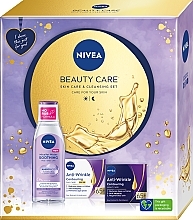 Духи, Парфюмерия, косметика Набор - NIVEA Beauty Care (micel/water/200ml + cr/2x50ml)