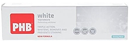 Парфумерія, косметика Зубна паста, відбілювальна - PHB White Toothpaste