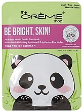 Парфумерія, косметика Маска для обличчя - The Creme Shop Be Bright Skin! Kawaii Mascarilla Panda