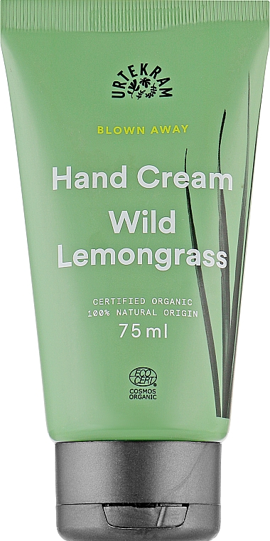 Органический крем для рук "Дикий лемонграсс" - Urtekram Wild lemongrass Hand Cream — фото N1