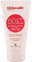 Парфумерія, косметика Сонцезахисний лосьйон для обличчя - Skincode Essentials Sun Protection Face Lotion SPF50