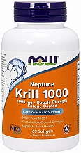 Масло криля, 1000 мг - Now Foods Neptune Krill Oil Softgels — фото N1