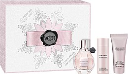 Духи, Парфюмерия, косметика Viktor & Rolf Flowerbomb - Набор (edp/30ml + sh/gel/50ml + body/cr/40ml)