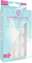Парфумерія, косметика Набір накладних нігтів - W7 Cosmetics Naturally Nude Stiletto