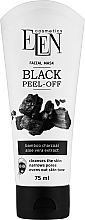 Маска-пленка для лица - Elen Cosmetics Facial Mask Black Peel-off — фото N1