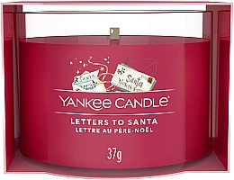 Парфумерія, косметика Ароматична мінісвічка у склянці - Yankee Candle Letters to Santa Filled Votive