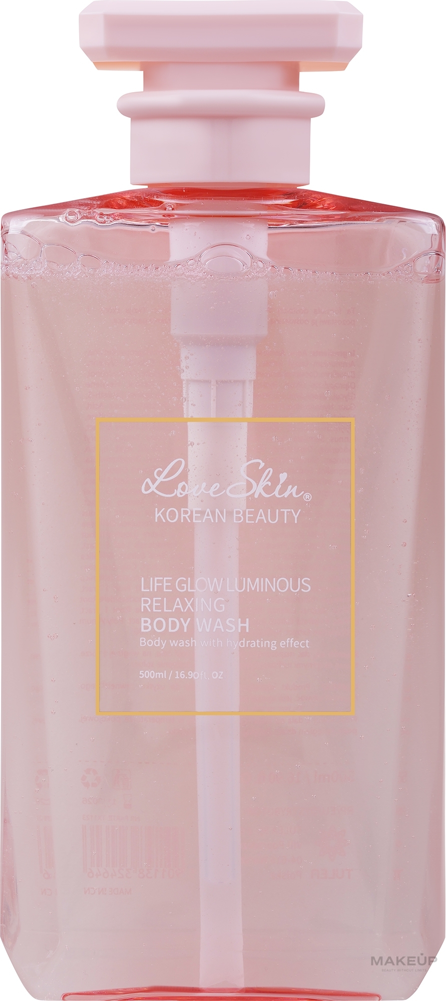 Розслаблювальний гель для душу - Love Skin Life Glow Luminous Relaxing Body Wash — фото 500ml