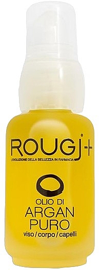 Аргановое масло для лица, тела и волос - Rougj+ Pure Argan Oil — фото N1