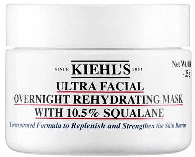 Ночная увлажняющая маска со скваланом - Kiehl's Ultra Facial Overnight Rehydrating Mask — фото N1