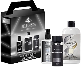 Парфумерія, косметика Jediss Egoiste - Набір 205 (edp/50ml + sh/gel/200ml + ash/lot/100ml)