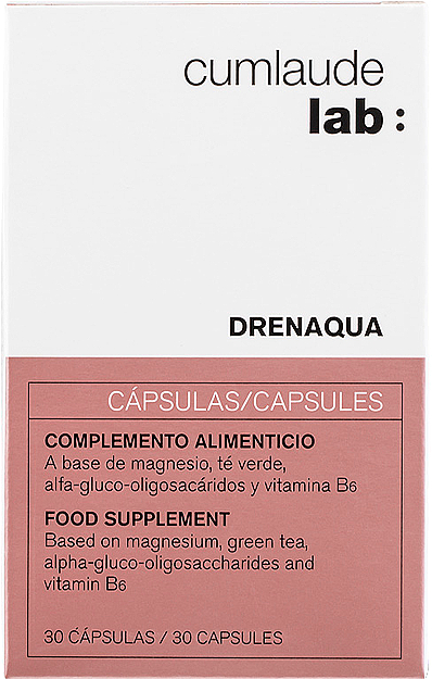 Пищевая добавка - Cumlaude Lab Drenaqua Caspsules Food Supplement — фото N1