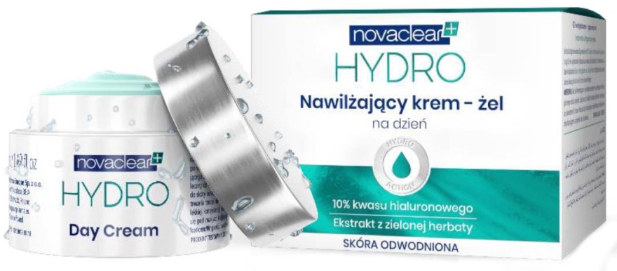 Денний зволожувальний крем-гель для обличчя - Novaclear Hydro Day Cream — фото N2