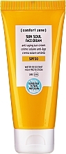 Парфумерія, косметика Крем сонцезахисний для обличчя - Comfort Zone Sun Soul Face Cream SPF 30 (пробник)