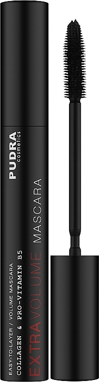 Туш для вій - Pudra Cosmetics Extra Volume Mascara — фото N1