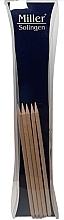 Дерев'яні палички для манікюру, 5 шт. - Miller Solingen — фото N1