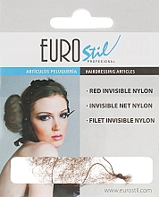 Сеточка для волос нейлон, коричневая, 01046/76 - Eurostil — фото N1