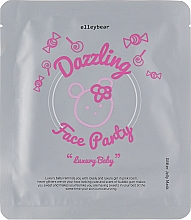 Духи, Парфюмерия, косметика Маска для лица - Elleybear Dazzling Faceparty Facial Jelly Mask Luxury Baby