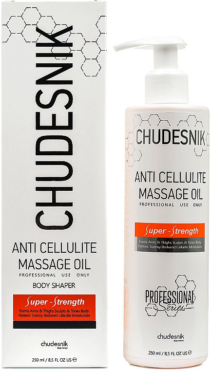 Масло массажное для тела антицеллюлитное - Chudesnik Anti Cellulite Massage Oil  — фото N5