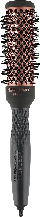 Термобрашинг 32мм, серый - Olivia Garden Heat Pro Iron Grey Thermal 32mm  — фото N1