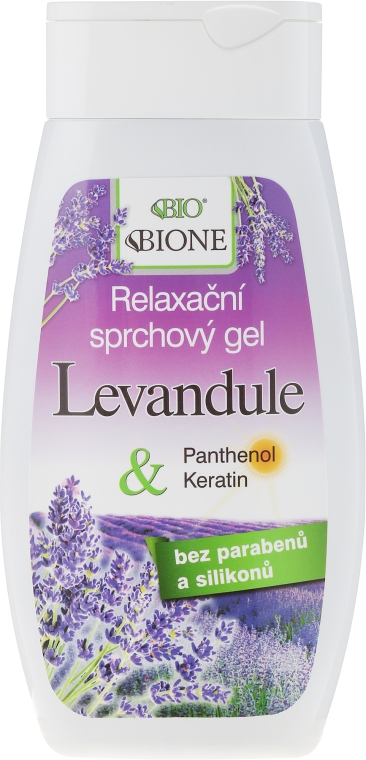 Гель для душу - Bione Cosmetics Lavender Relaxing Shower Gel — фото N1