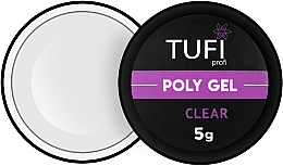 Парфумерія, косметика Акрил-гель для нігтів Clear - Tufi Profi Polygel