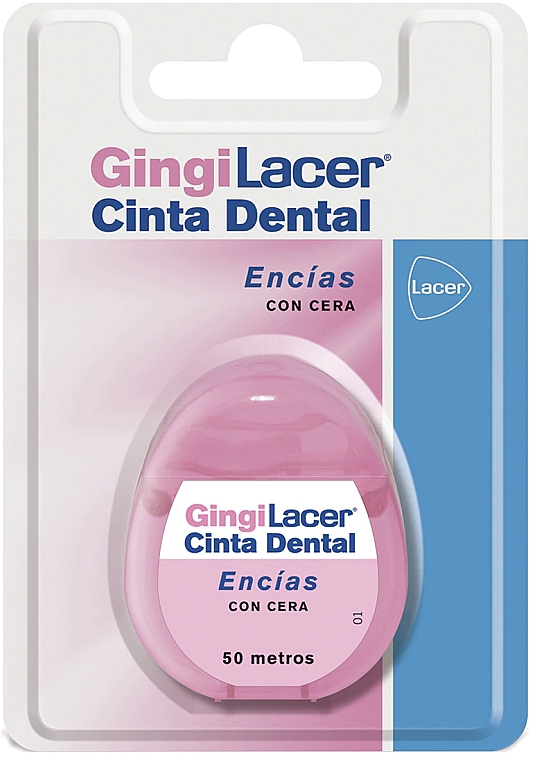 Зубна стрічка, 50 м - Lacer Gingi Cinta Dental — фото N1