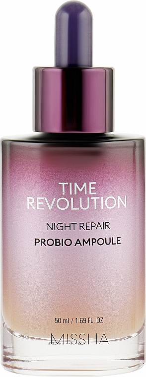 Антивозрастная ночная сыворотка-ампула - Missha Time Revolution Night Repair Probio Ampoule