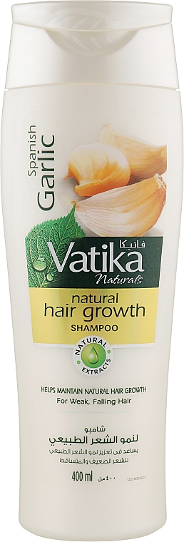 Шампунь з екстрактом часнику - Dabur Vatika Garlic Shampoo — фото N2