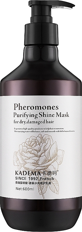 Маска для восстановления структуры волос - Moran Pheromones Purifying Shine Mask — фото N1