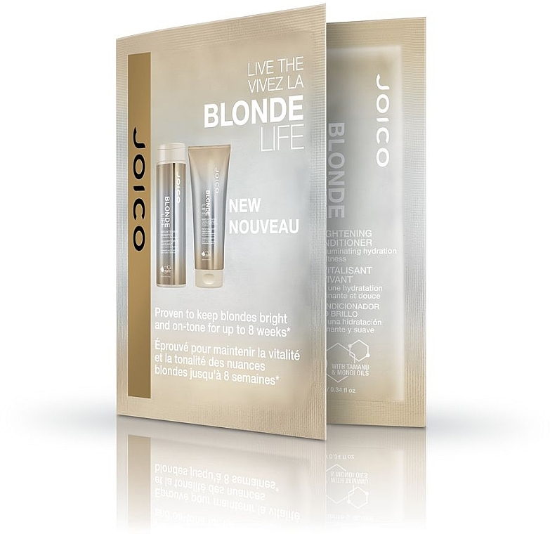 Набор - Joico Blonde Life (shm/10ml + cond/10ml) — фото N1