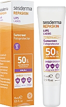 Бальзам для губ - SesDerma Laboratories Repaskin Lip Balm SPF50 — фото N2