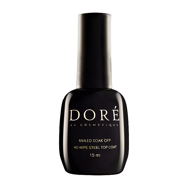 Верхнее покрытие для ногтей - Dore La Cosmetique No Wipe Steal Top Coat