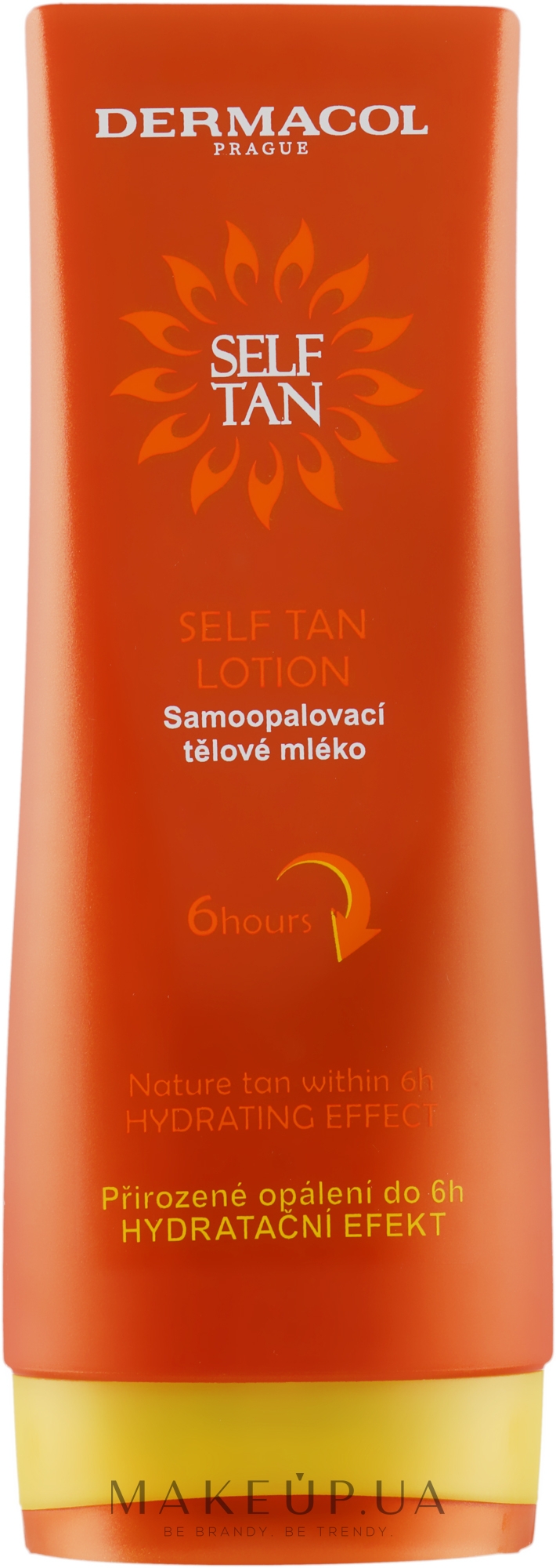 Молочко-автозагар для тела - Dermacol Sun Self Tan Lotion — фото 200ml