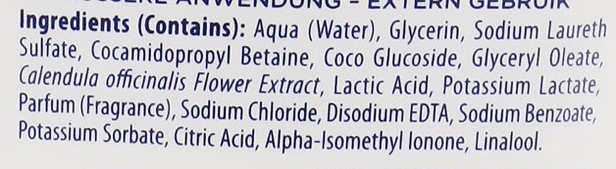 Жидкое деликатное мыло для интимной гигиены с календулой - Felce Azzurra Calendula Intimate Wash — фото N3