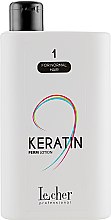 Духи, Парфюмерия, косметика Перманент для номальных волос - Lecher Professional 1 Keratin Perm Lotion For Normal Hair