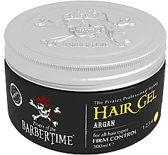 Гель для волосся з аргановою олією - Barbertime Hair Gel Argan Firm Control — фото N1